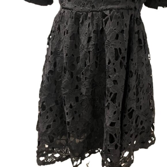 NWT Lulus For a Moment Lace Cut Out Mini Dress Size XL - Picture 5 of 9